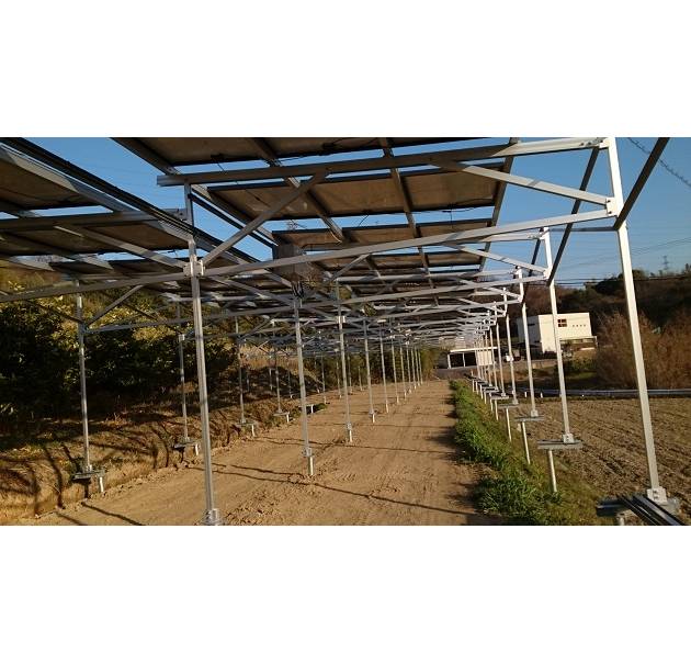 Farm Shed Photovoltaic Aluminum Bracket In Japan 362.88 kw